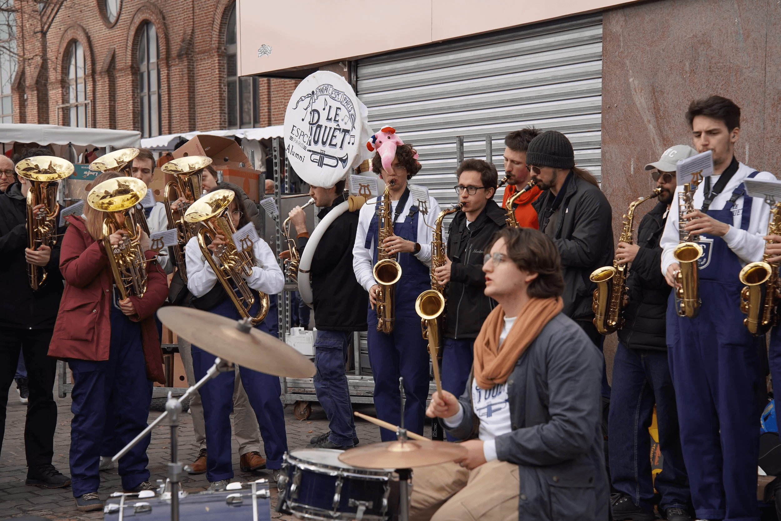 Groupe de la fanfare