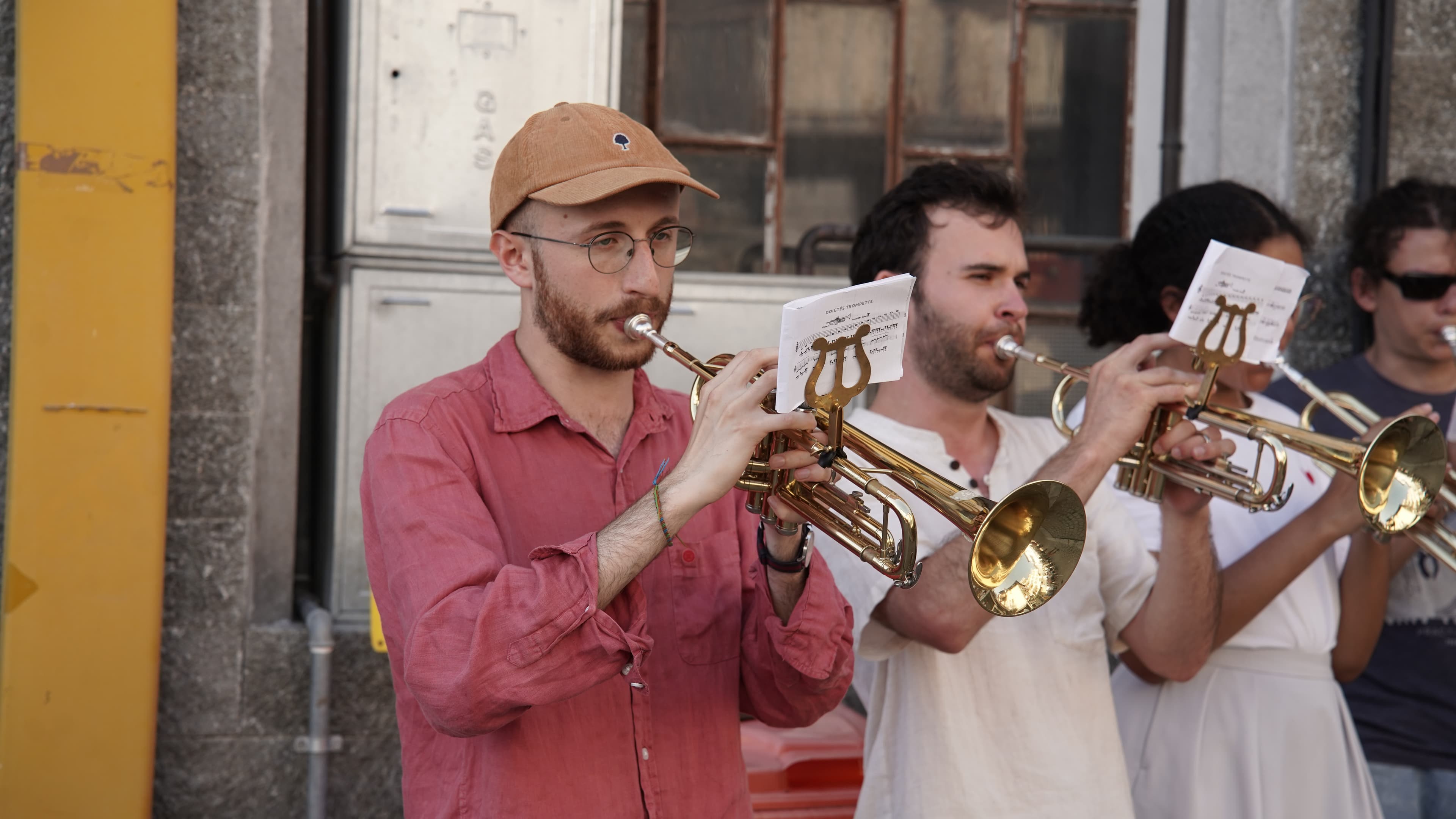 Trumpet player