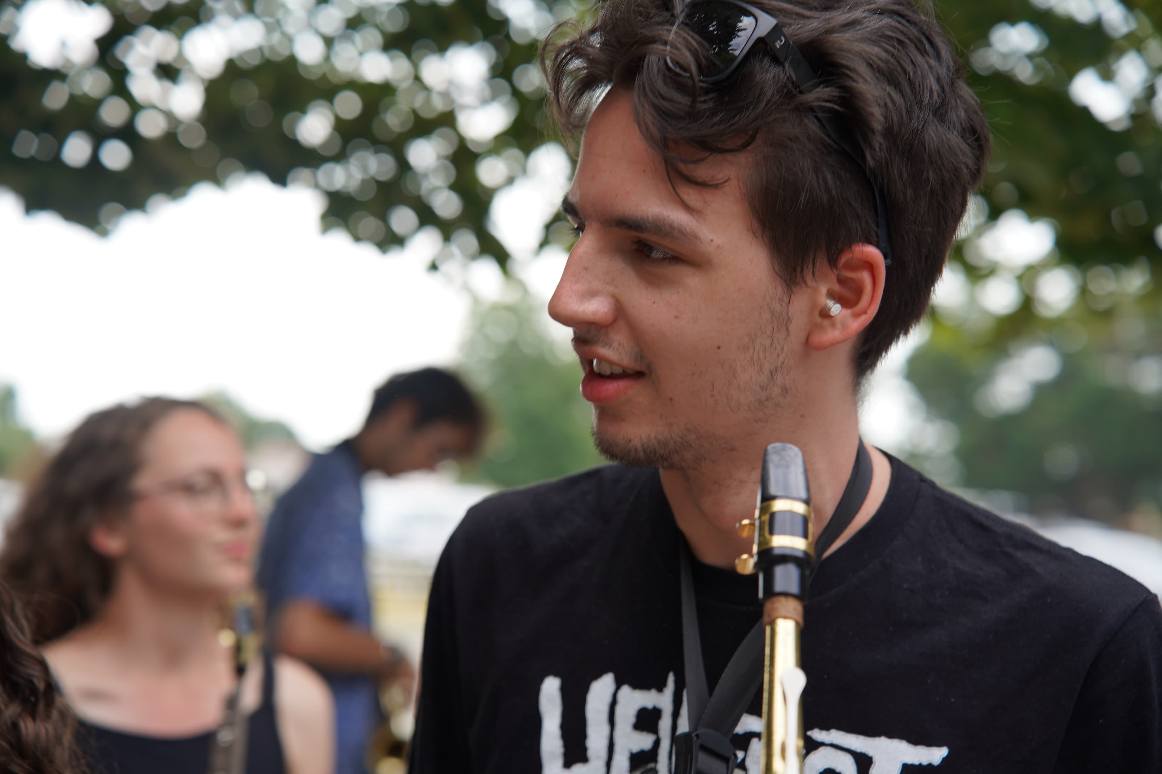 Saxophone player